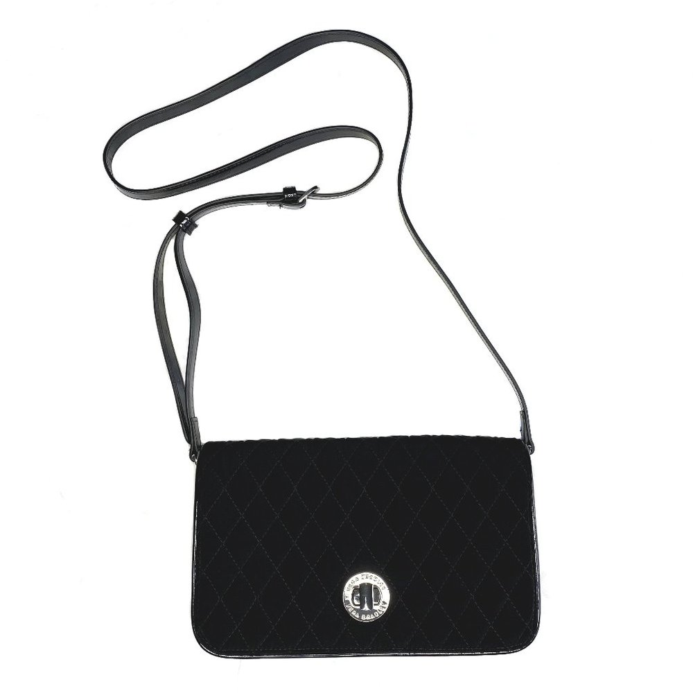 ✖️ SOLD DEPOP ✖️ Vera Bradley Turnlock Crossbody Bag - Black - Picture 1 of 6